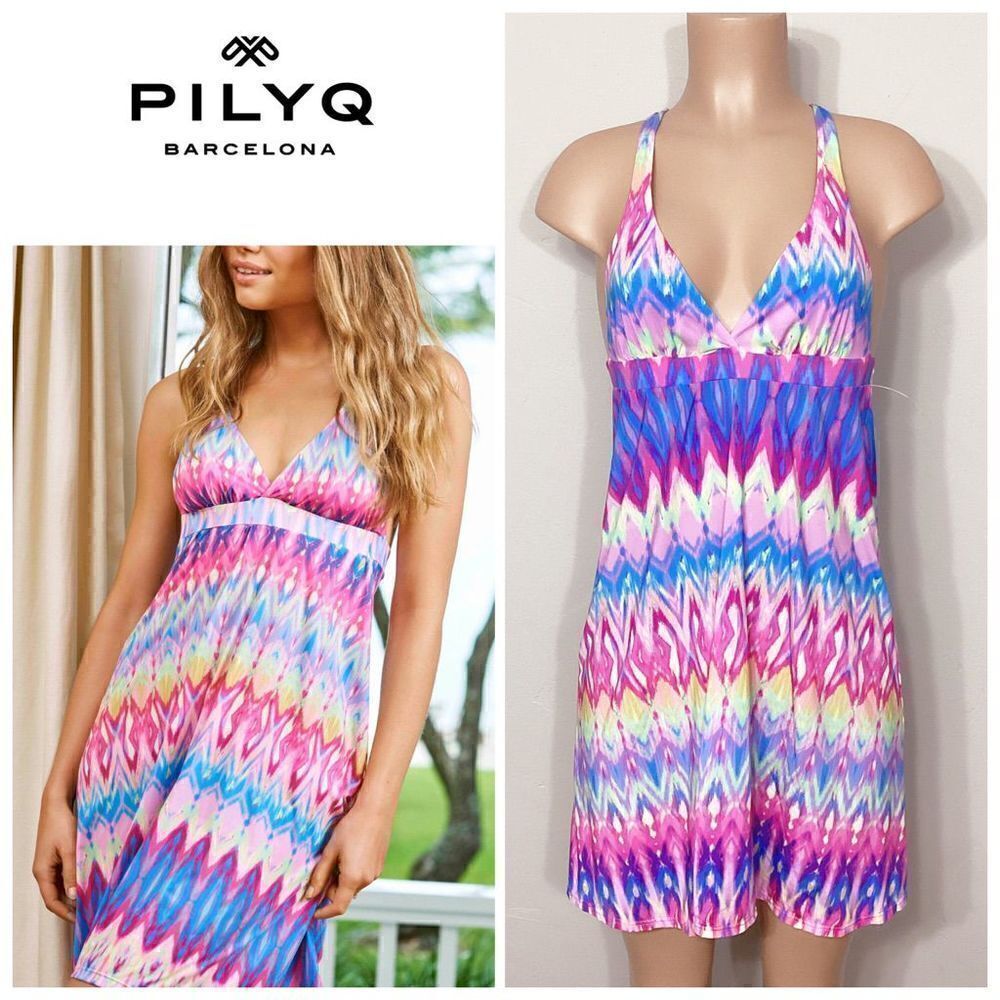 New. PilyQ multicolored coverup/dress. Normally $129